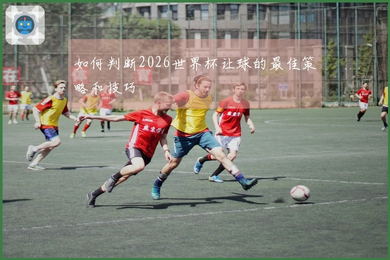 如何判断2026世界杯让球的最佳策略和技巧